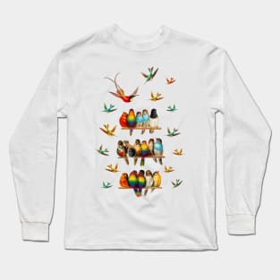 Pride Love. Birds Long Sleeve T-Shirt